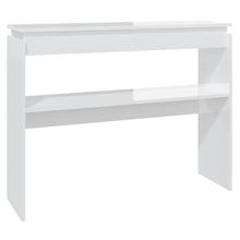 Wandtafel 02X30X80 Cm Spaanplaat Hoogglans wit