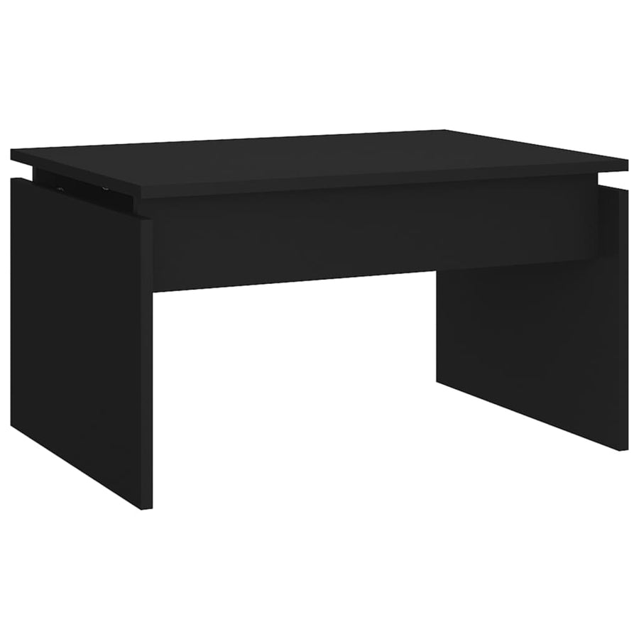 Salontafel 68X50X38 Cm Spaanplaat Zwart