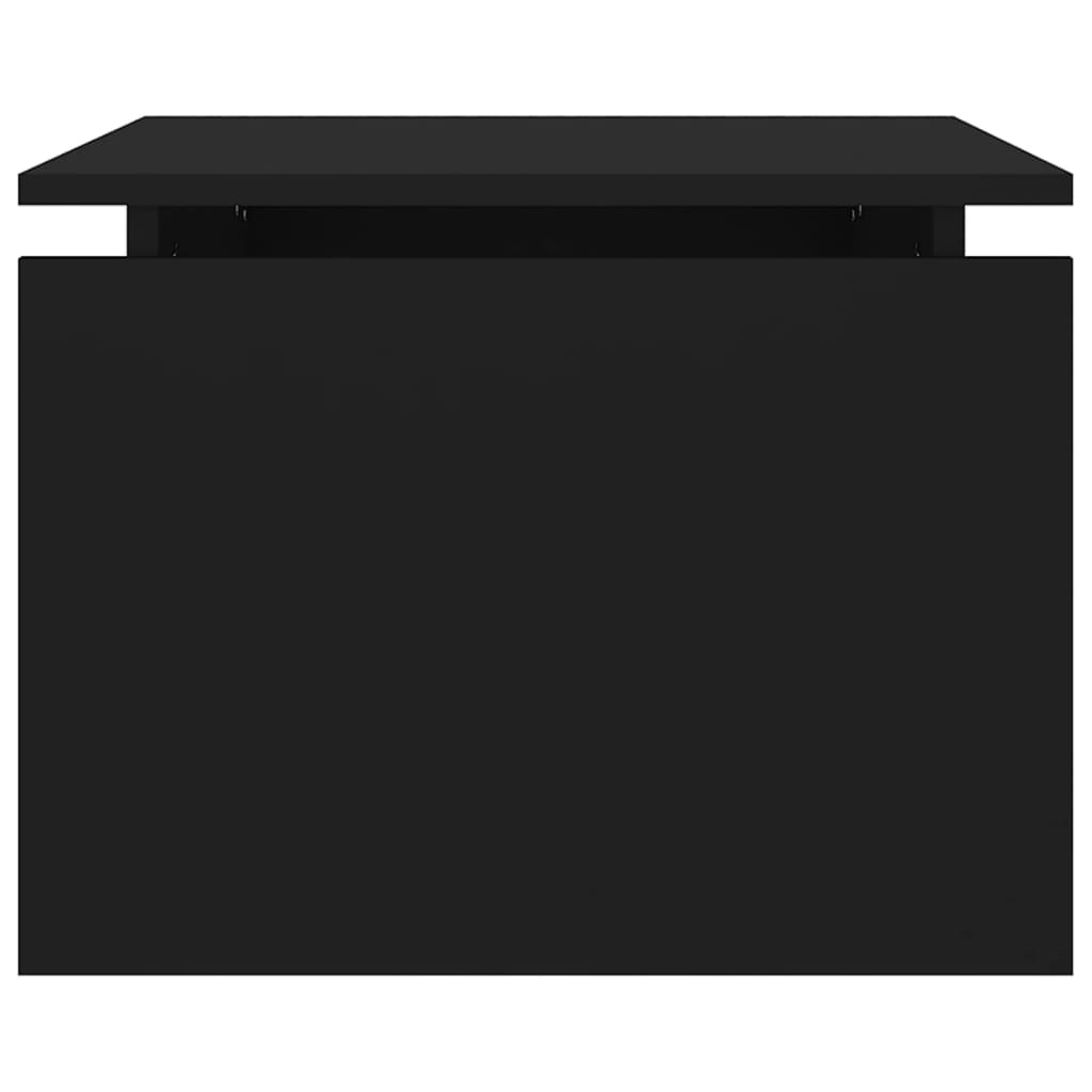 Salontafel 68X50X38 Cm Spaanplaat Zwart