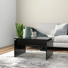 Coffee table 68x50x38 cm treated wood black