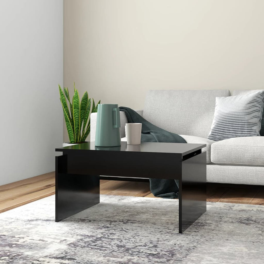 Salontafel 68X50X38 Cm Bewerkt Hout Wit