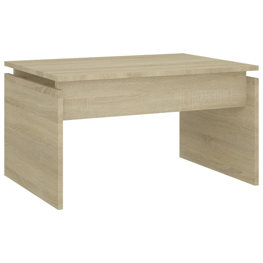 Salontafel 68X50X38 Cm Spaanplaat Kleurig Sonoma eiken