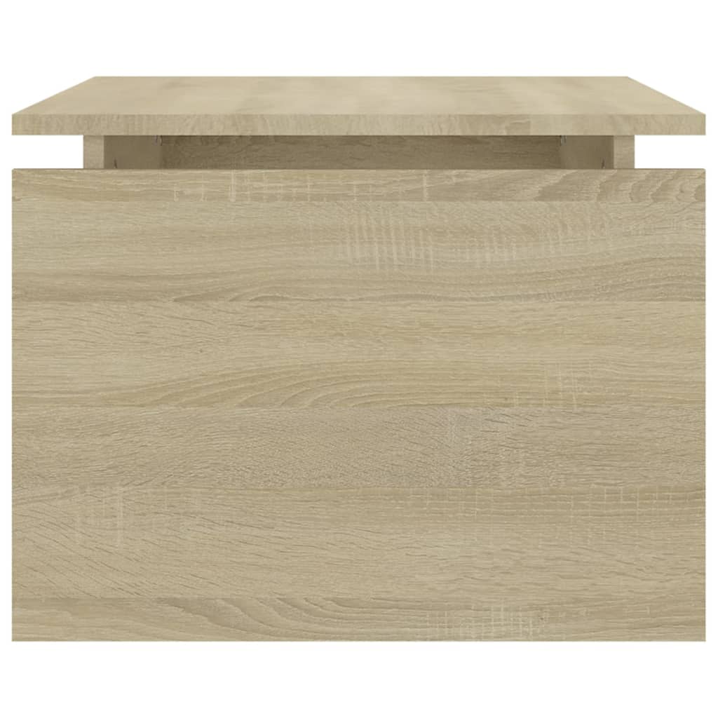 Salontafel 68X50X38 Cm Spaanplaat Kleurig Sonoma eiken