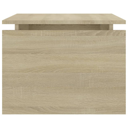 Salontafel 68X50X38 Cm Spaanplaat Kleurig Sonoma eiken