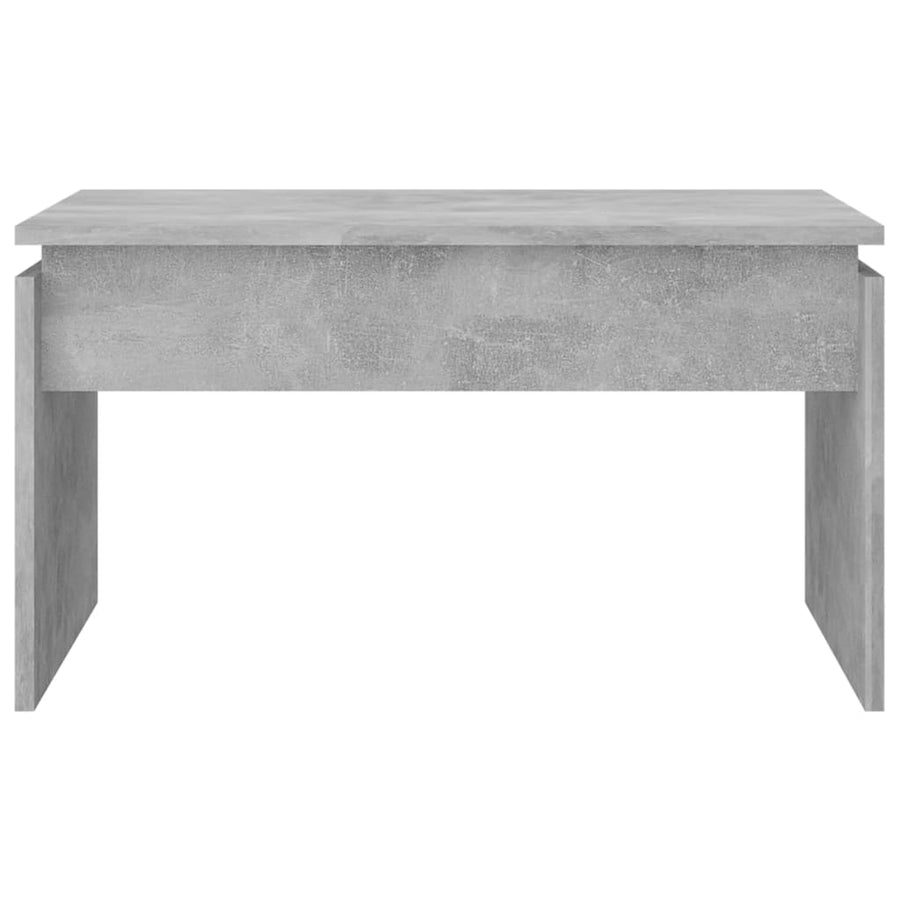 Salontafel 68X50X38 Cm Spaanplaat Betongrijs