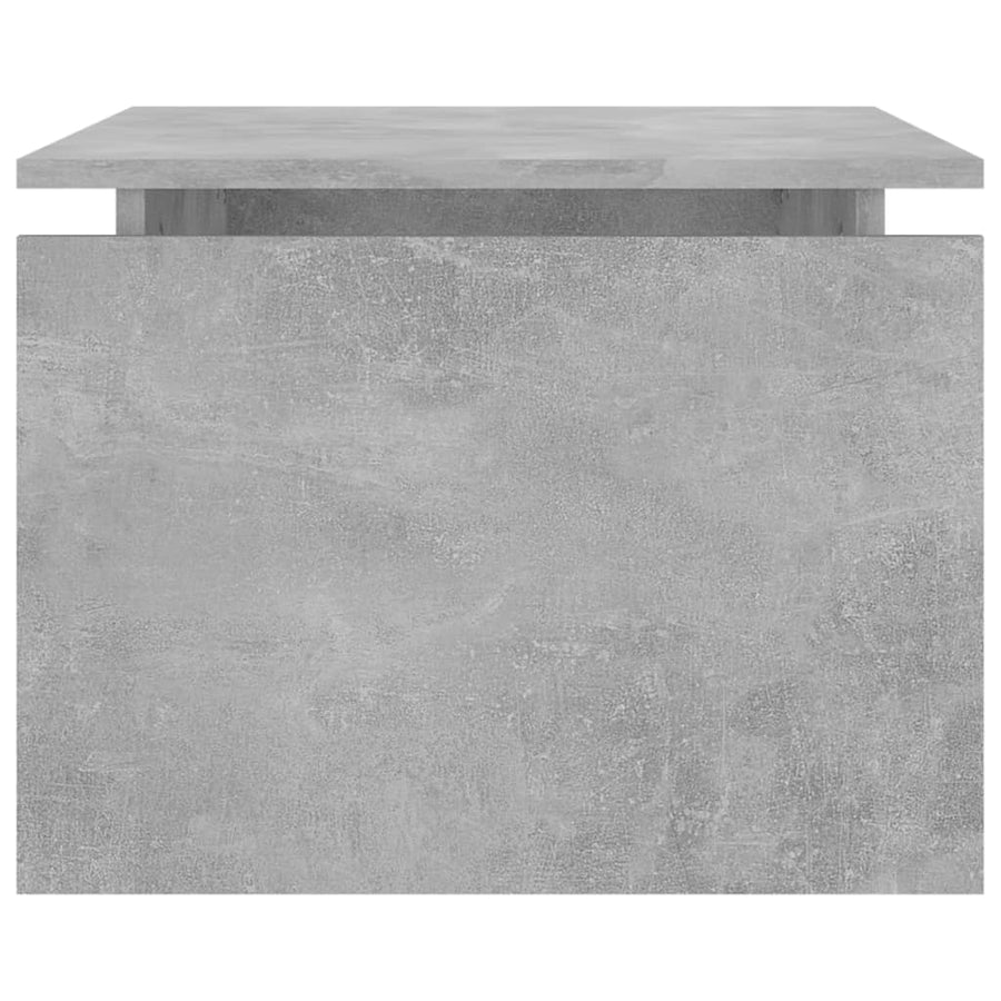 Salontafel 68X50X38 Cm Spaanplaat Betongrijs