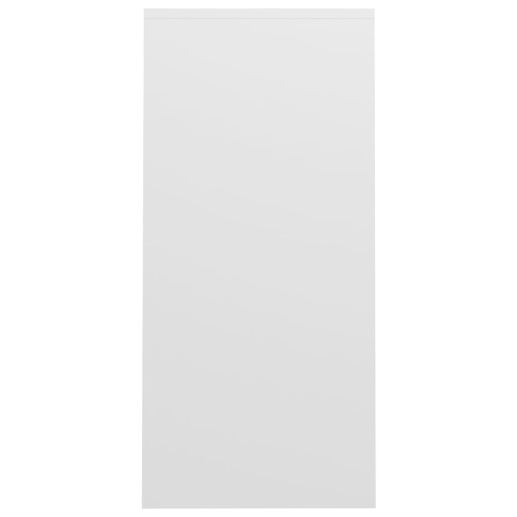 Bureau 102,5X35X75 Cm Bewerkt Hout Wit