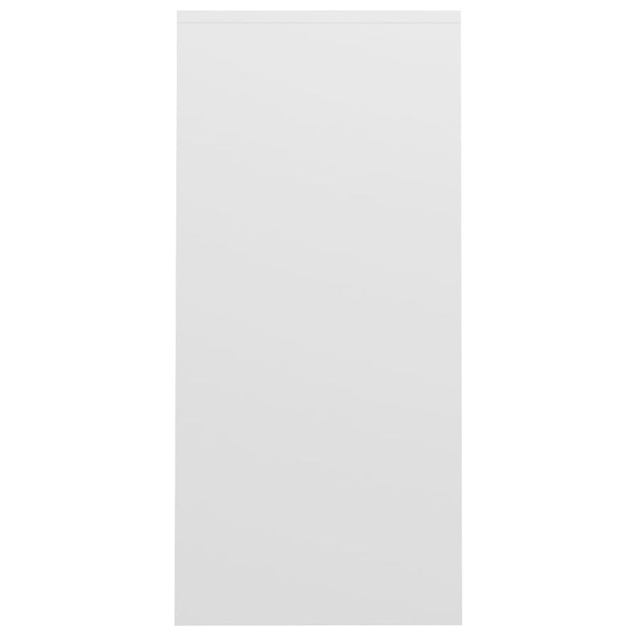Bureau 102,5X35X75 Cm Bewerkt Hout Wit