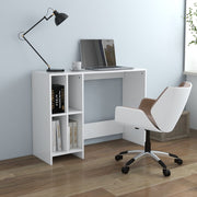 Bureau 102,5x35x75 cm bewerkt hout wit