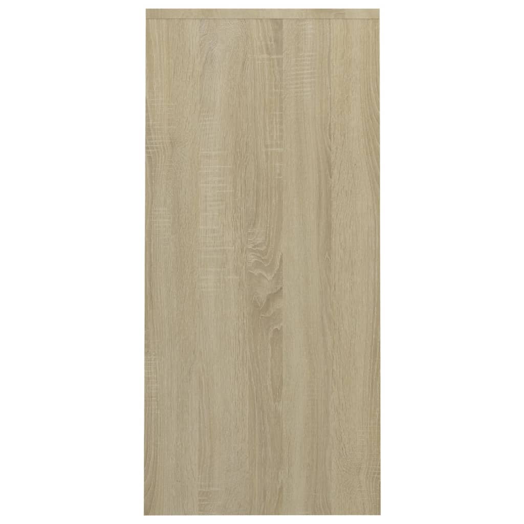 Bureau 102,5X35X75 Cm Spaanplaat Kleurig Sonoma eiken