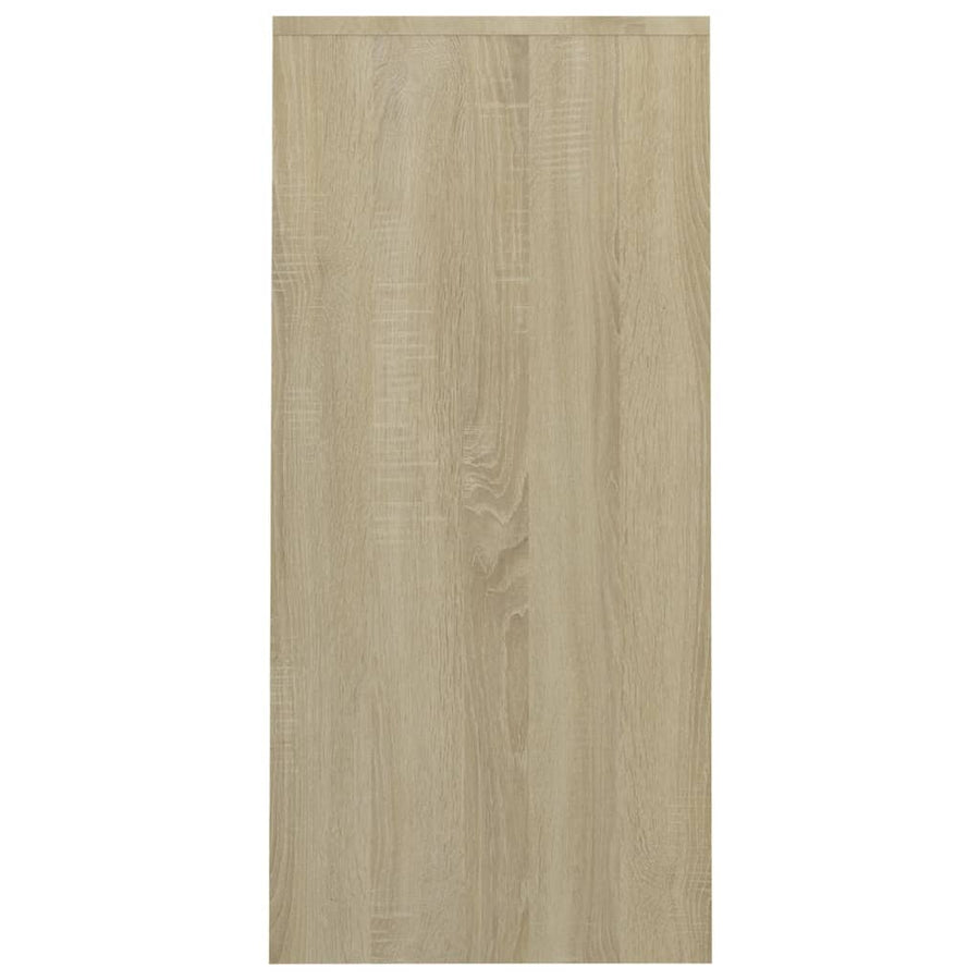 Bureau 102,5X35X75 Cm Spaanplaat Kleurig Sonoma eiken