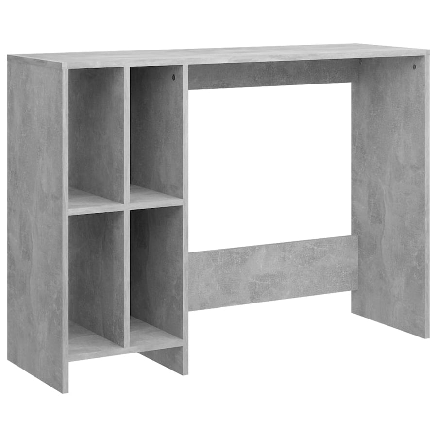Bureau 102,5X35X75 Cm Spaanplaat Betongrijs