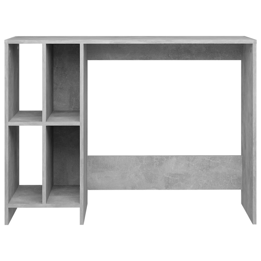 Bureau 102,5X35X75 Cm Spaanplaat Betongrijs