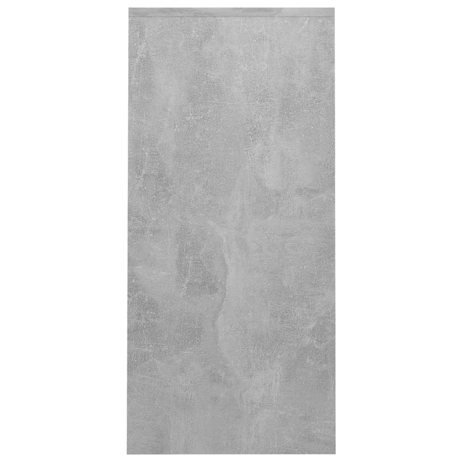Bureau 102,5X35X75 Cm Spaanplaat Betongrijs
