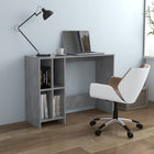 Bureau 102,5X35X75 Cm Spaanplaat Betongrijs