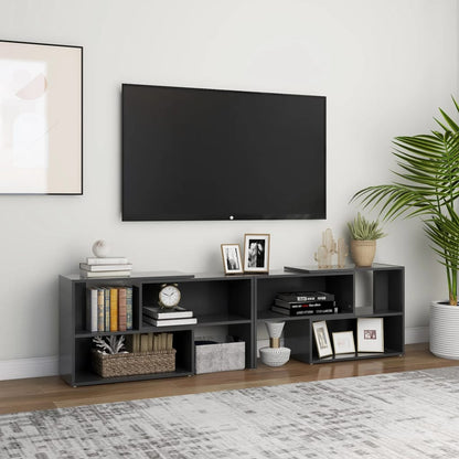 Tv-Meubel 49X30X52 Cm Spaanplaat Grijs