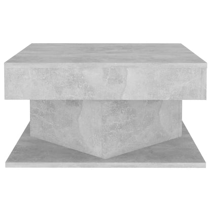 Salontafel 57X57X30 Cm Spaanplaat Betongrijs