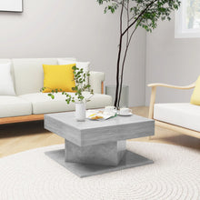 Salontafel 57X57X30 Cm Spaanplaat Betongrijs