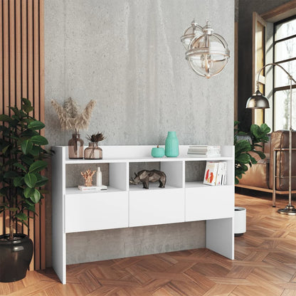 Dressoir 05X30X70 Cm Bewerkt Hout Wit
