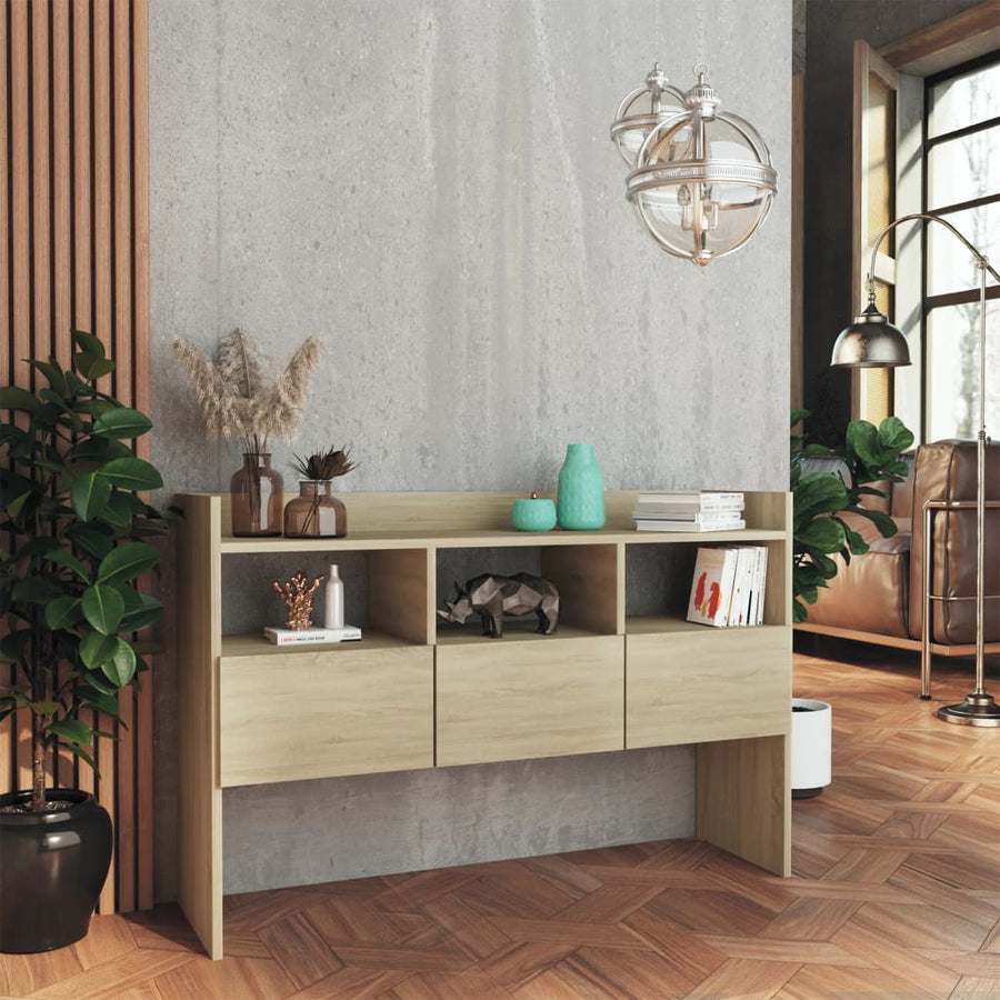 Dressoir 105x30x70 cm spaanplaat sonoma eikenkleurig Sonoma eiken