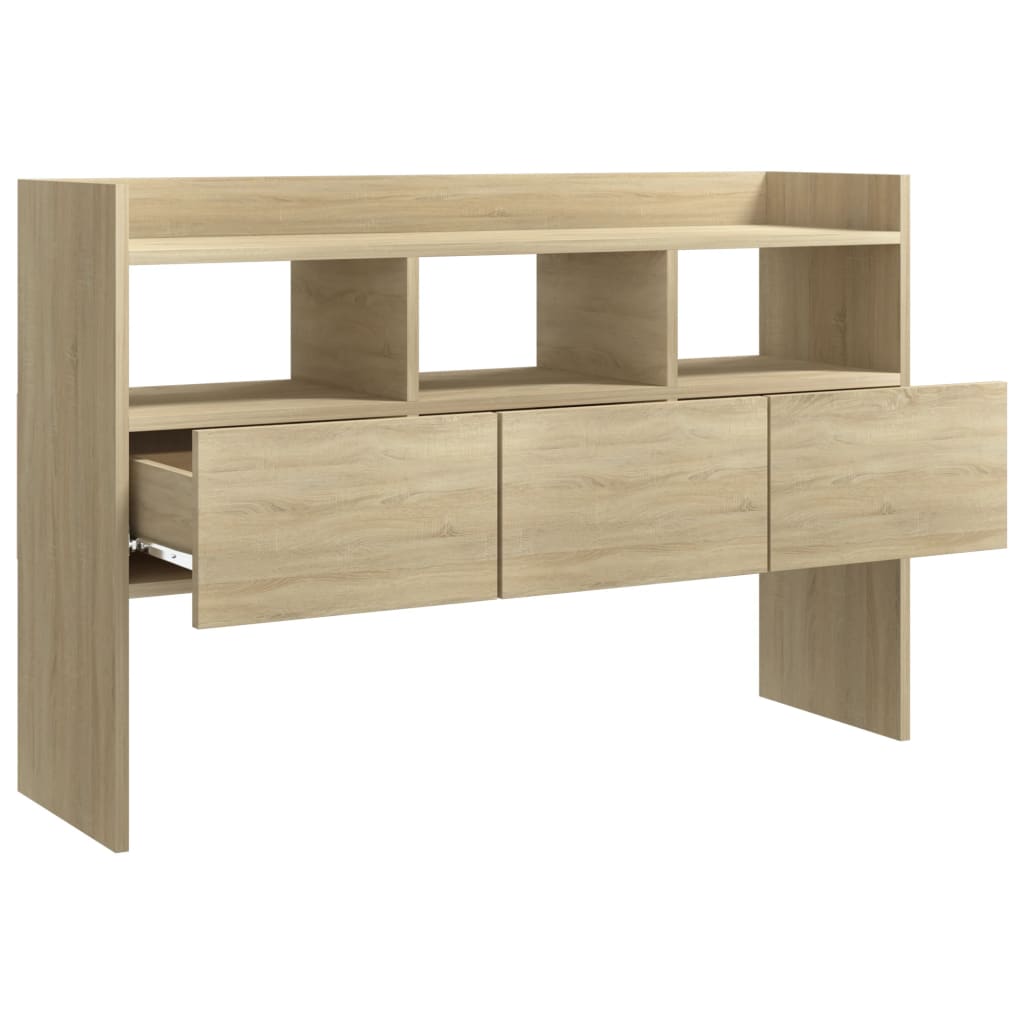 Dressoir 105x30x70 cm spaanplaat sonoma eikenkleurig Sonoma eiken