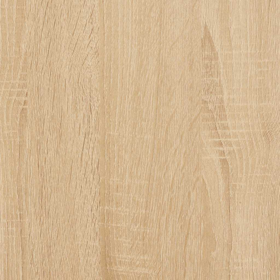 Wasmachinekast 64x25,5x190 cm sonoma eikenkleurig