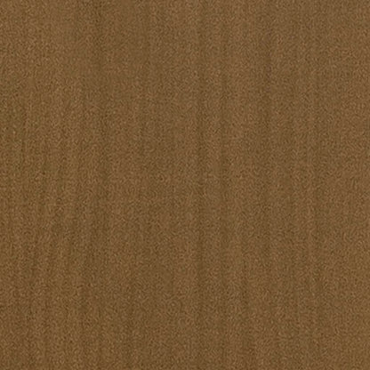 Bijzetkast 60X36X65 Cm Massief Grenenhout Honingbruin