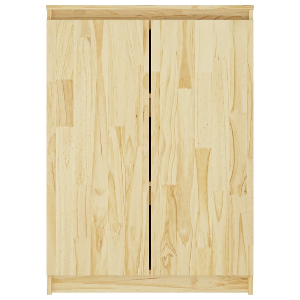 Dressoir 60X36X84 Cm Massief Grenenhout Naturel