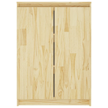Dressoir 60X36X84 Cm Massief Grenenhout Naturel