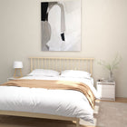 Nightstands 2 pcs 40x30.5x40 cm solid pine wood white