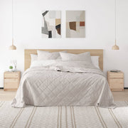 Nachtkastje 40x31x50 cm massief grenenhout wandmontage