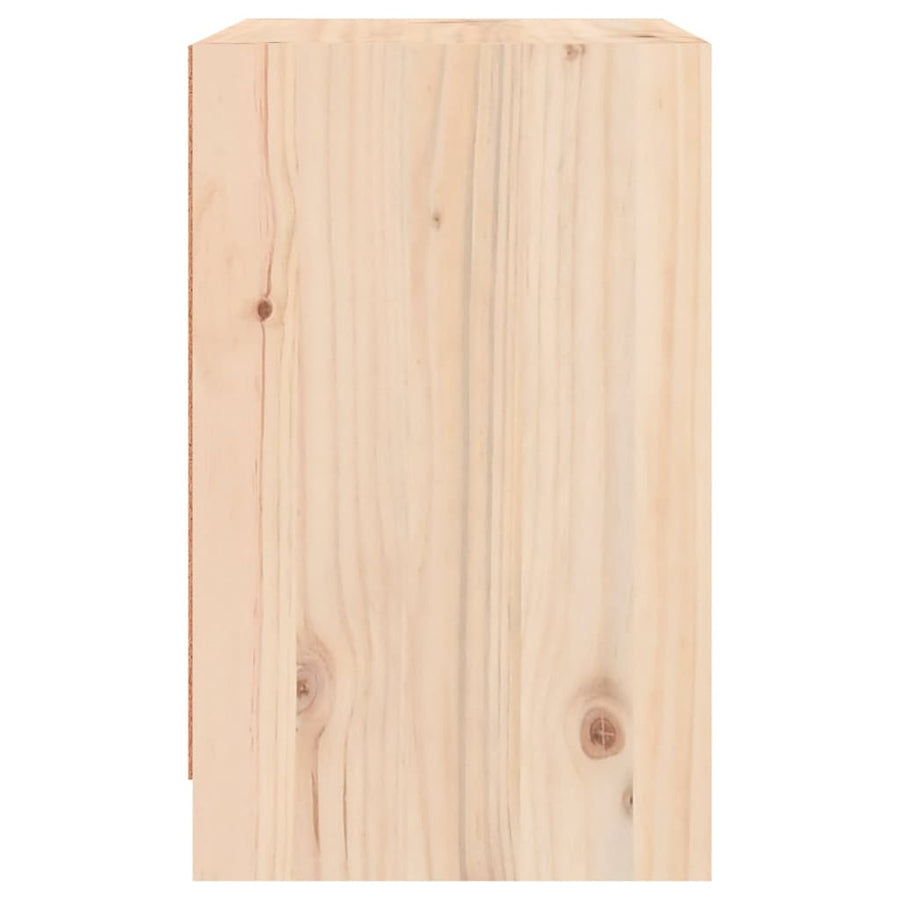 Nachtkastjes 50X34X50 Cm Massief Grenenhout 2 Naturel