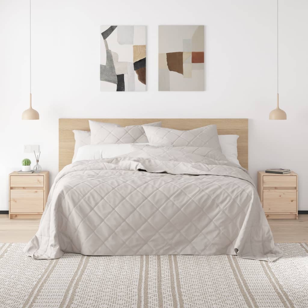 Nachtkastjes 50X34X50 Cm Massief Grenenhout 2 Naturel