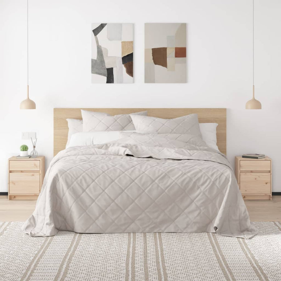 Nachtkastjes 50X34X50 Cm Massief Grenenhout 2 Naturel