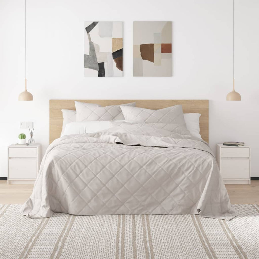 Nachtkastje 40X3X50 Cm Massief Grenenhout 1 Wit