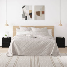 Nachtkastjes 40X31X50 Cm Massief Grenenhout 2 Zwart