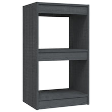 Boekenkast 40x30x71,5 cm massief grenenhout grijs 40 x 30 x 71.5 cm Grijs