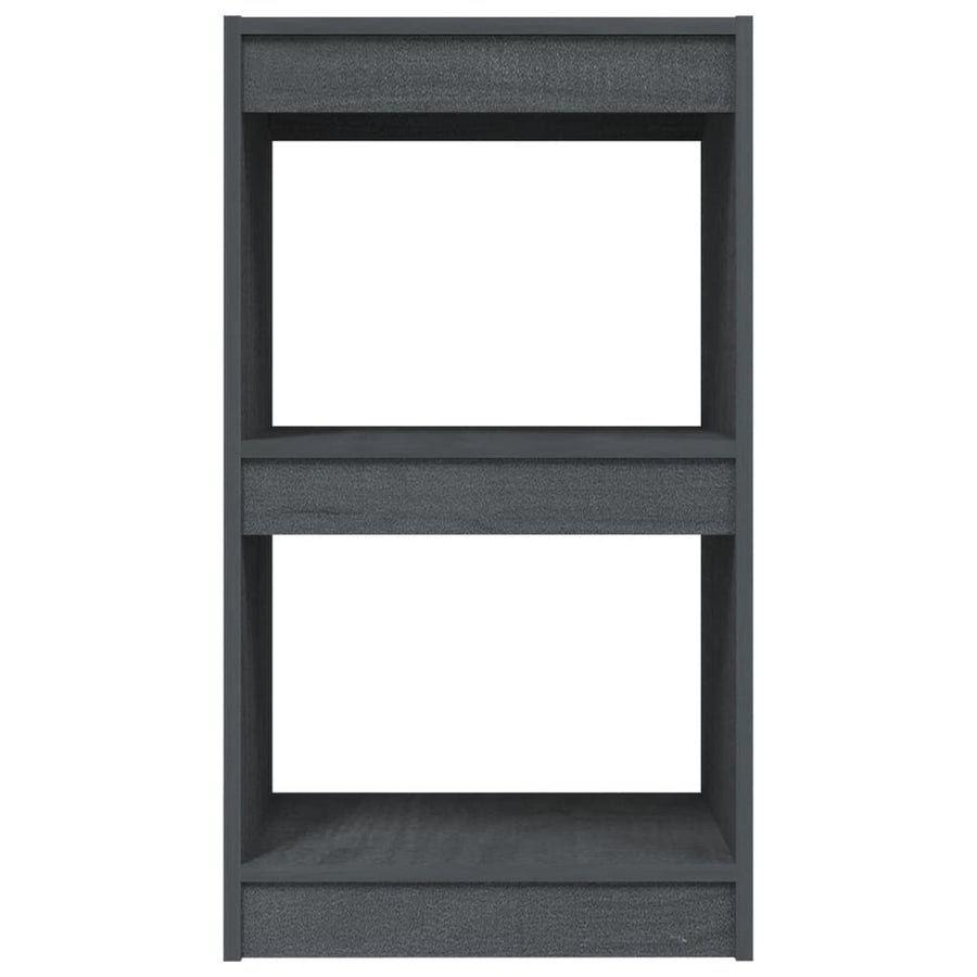 Boekenkast 40x30x71,5 cm massief grenenhout grijs 40 x 30 x 71.5 cm Grijs