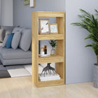 Boekenkast / kamerscherm 40x30x103,5 cm massief grenenhout 40 x 30 x 103.5 cm Naturel