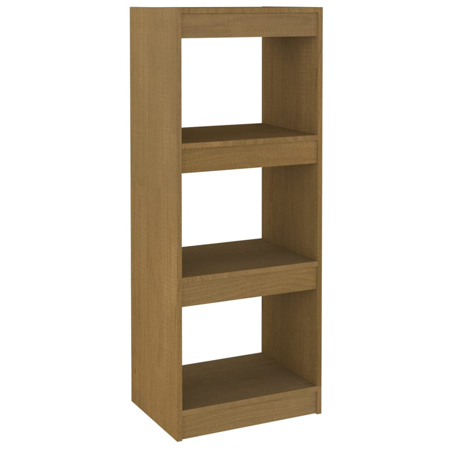 Boekenkast/kamerscherm 40x30x103,5 cm grenenhout honingbruin 40 x 30 x 103.5 cm Honingbruin