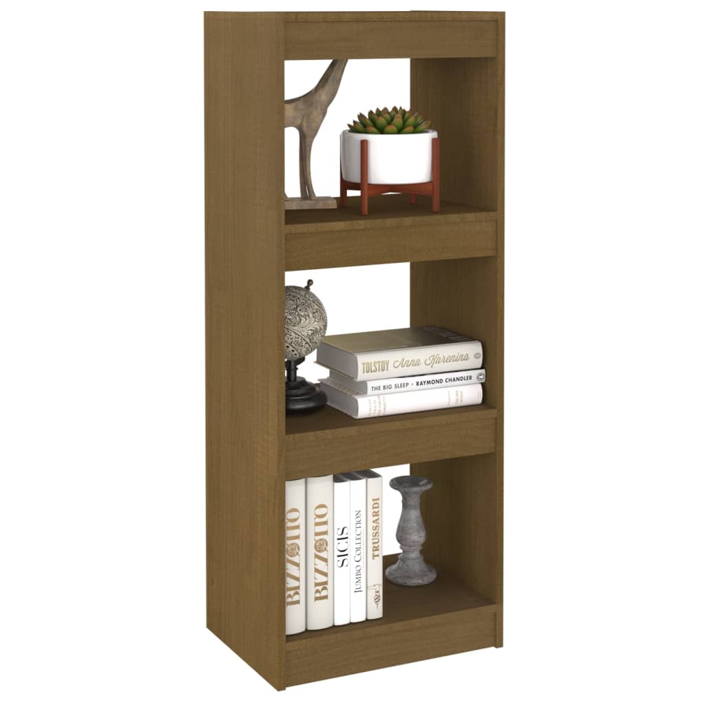Boekenkast/kamerscherm 40x30x103,5 cm grenenhout honingbruin 40 x 30 x 103.5 cm Honingbruin