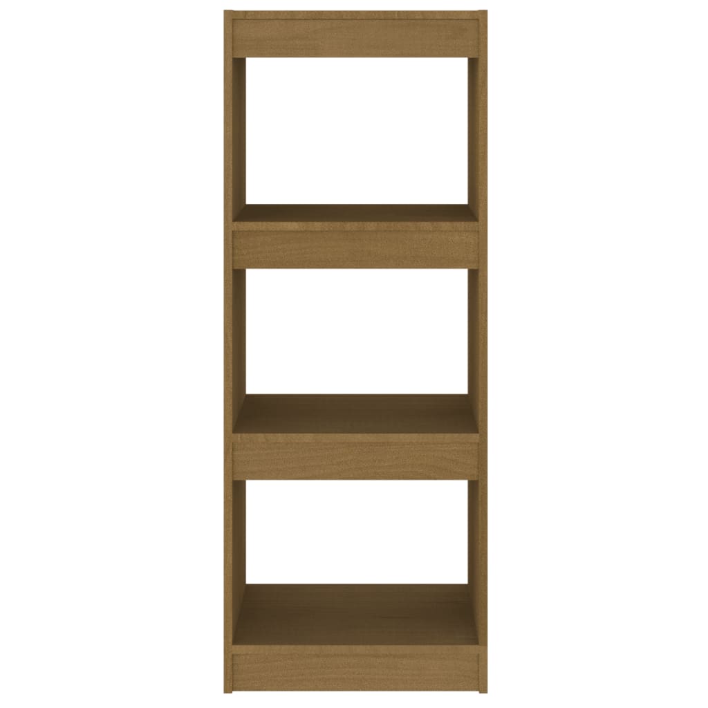 Boekenkast/kamerscherm 40x30x103,5 cm grenenhout honingbruin 40 x 30 x 103.5 cm Honingbruin