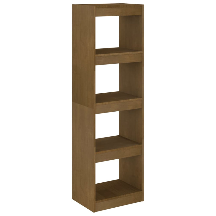Boekenkast/kamerscherm 40x30x135,5 cm grenenhout honingbruin 40 x 30 x 135.5 cm Honingbruin