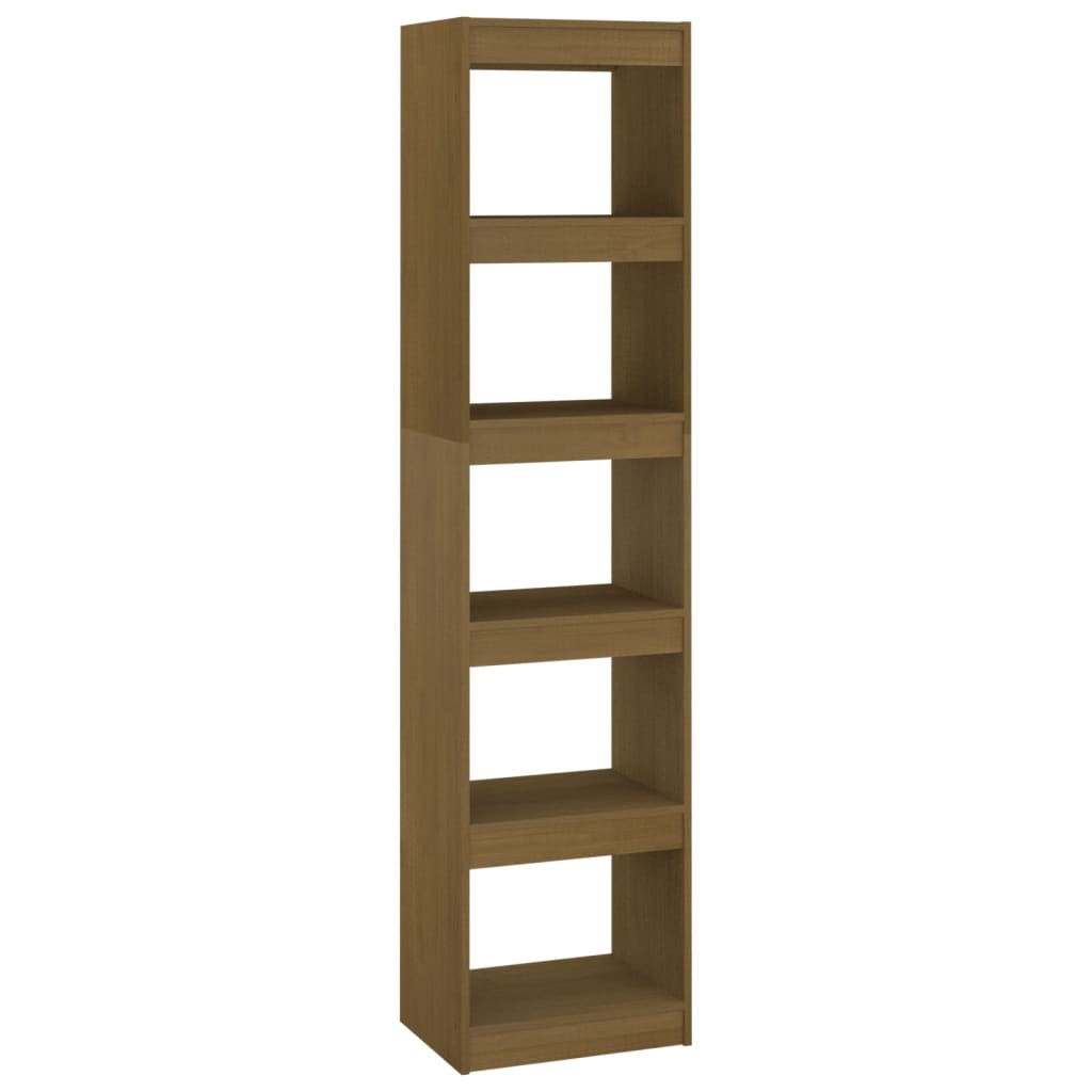 Boekenkast/Kamerscherm 40X30X67,5 Cm Grenenhout 40 x 30 x 167.5 cm Honingbruin