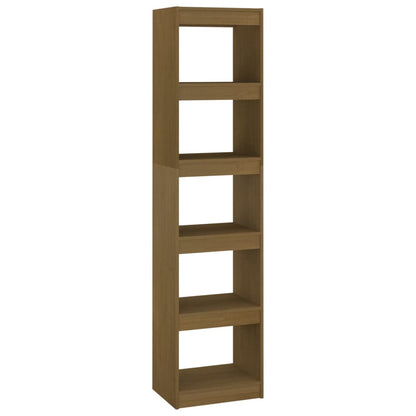 Boekenkast/Kamerscherm 40X30X67,5 Cm Grenenhout 40 x 30 x 167.5 cm Honingbruin