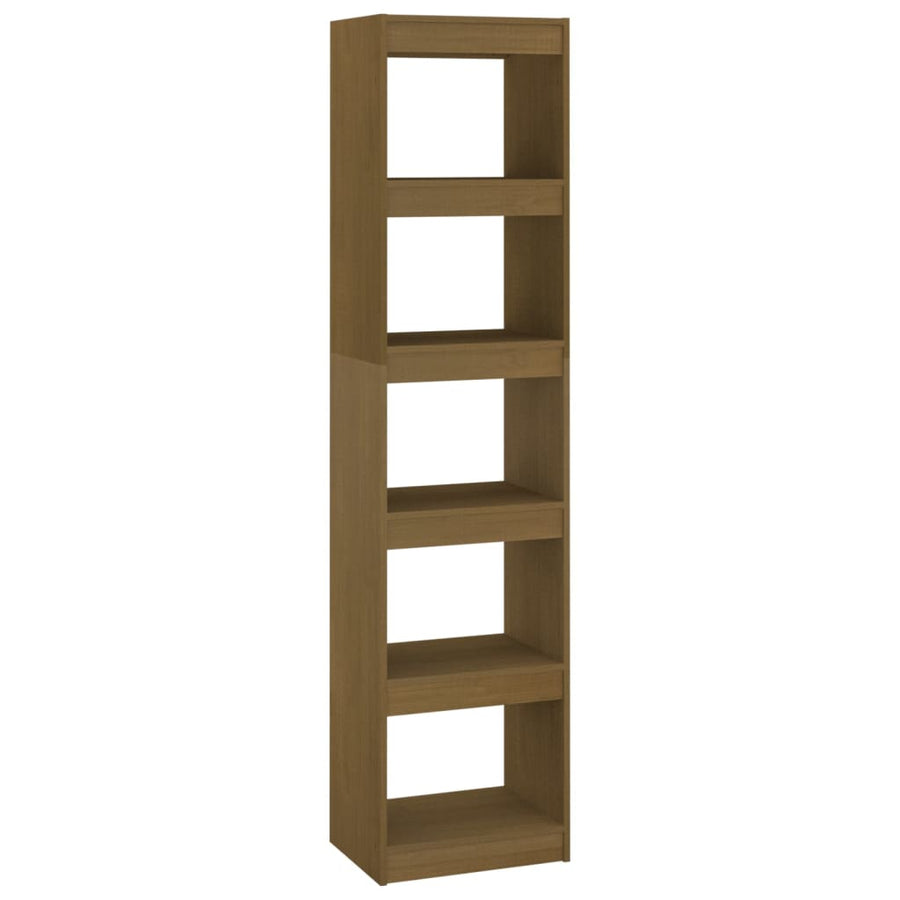 Boekenkast/Kamerscherm 40X30X67,5 Cm Grenenhout 40 x 30 x 167.5 cm Honingbruin