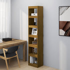 Boekenkast/kamerscherm massief grenenhout honingbruin 40 x 30 x 199 cm Honingbruin