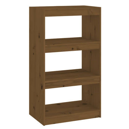 Boekenkast/Kamerscherm 60X30X03,5 Cm Grenenhout 60 x 30 x 103.5 cm Honingbruin