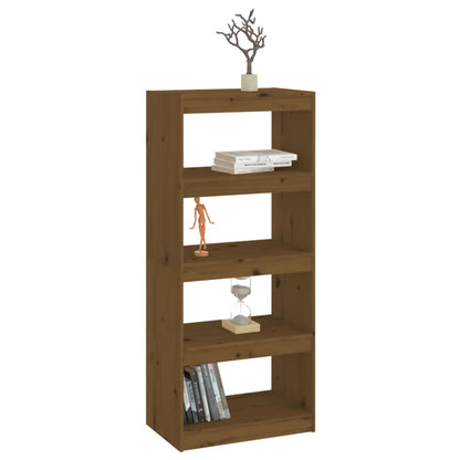 Boekenkast/Kamerscherm 60X30X35,5 Cm Grenenhout 60 x 30 x 135.5 cm Honingbruin
