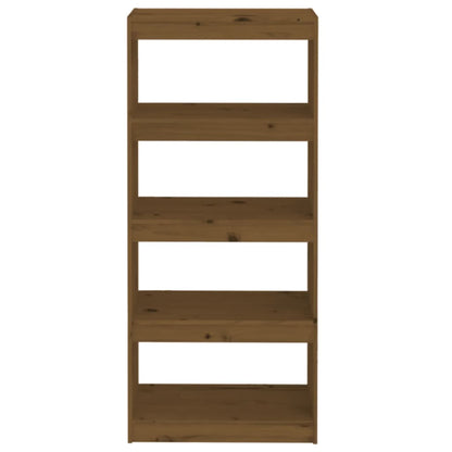 Boekenkast/Kamerscherm 60X30X35,5 Cm Grenenhout 60 x 30 x 135.5 cm Honingbruin